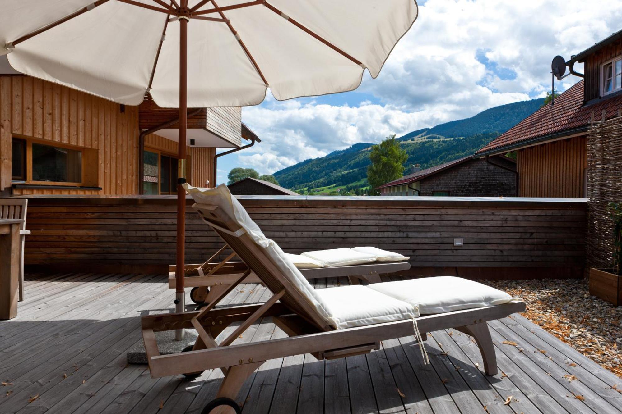 Dorfhaus Chalets Oberstaufen Exterior photo